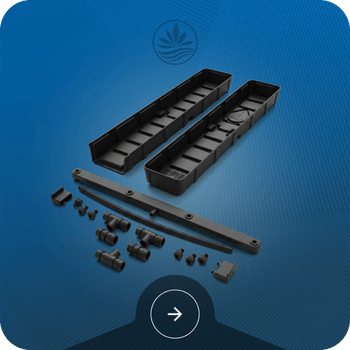 Hydroponic Gutter Trays Image