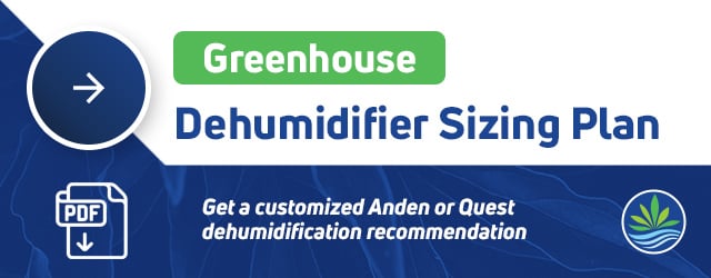 Greenhouse Dehumidifier Sizing Plan Greenhouse Dehumidifier Sizing Plan Banner