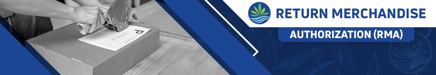 Return Merchandise Authorization Instructions Banner